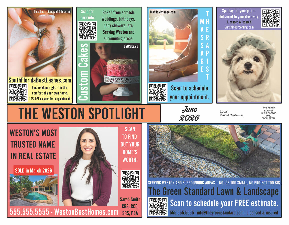 Reach Out Media sample front postcard Reach Out Media sample front postcard